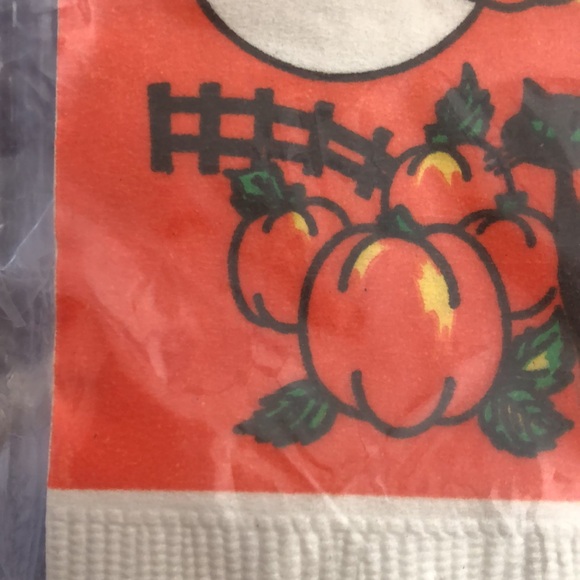 Vintage Halloween paper napkins 1988. - Picture 7 of 8